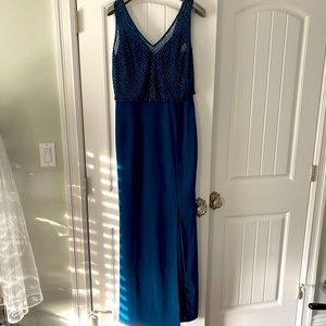 Adrianna Papell beaded gown